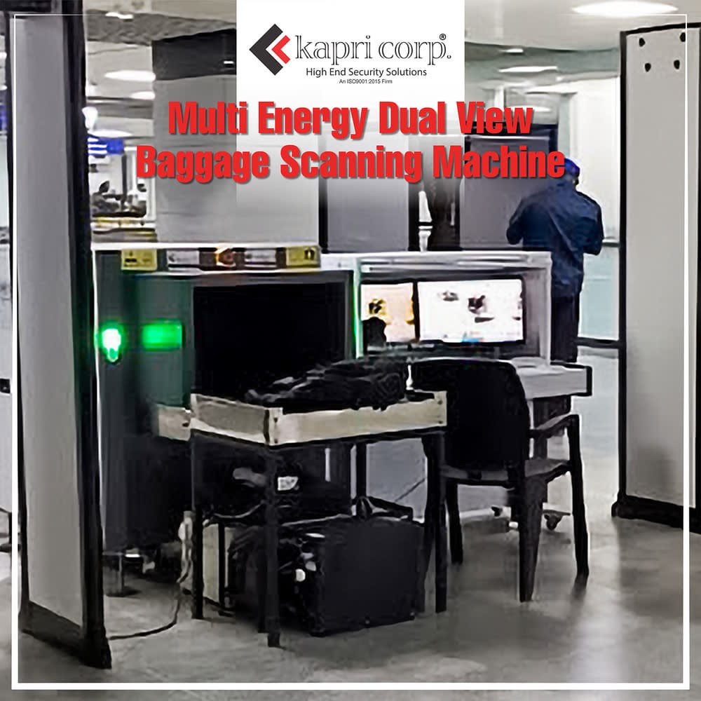 Multi Energy Dual View Baggage Scanning Machine