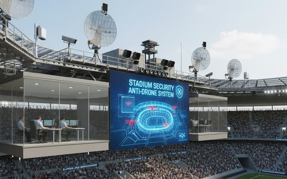 Anti Drone Systems for Stadium Security